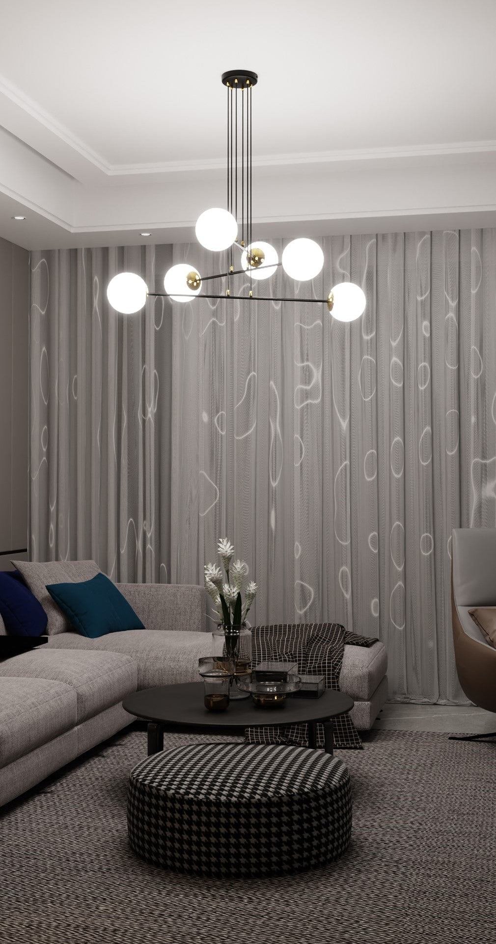 Emibig OGNIS 6 Pendelleuchte – Bild 5