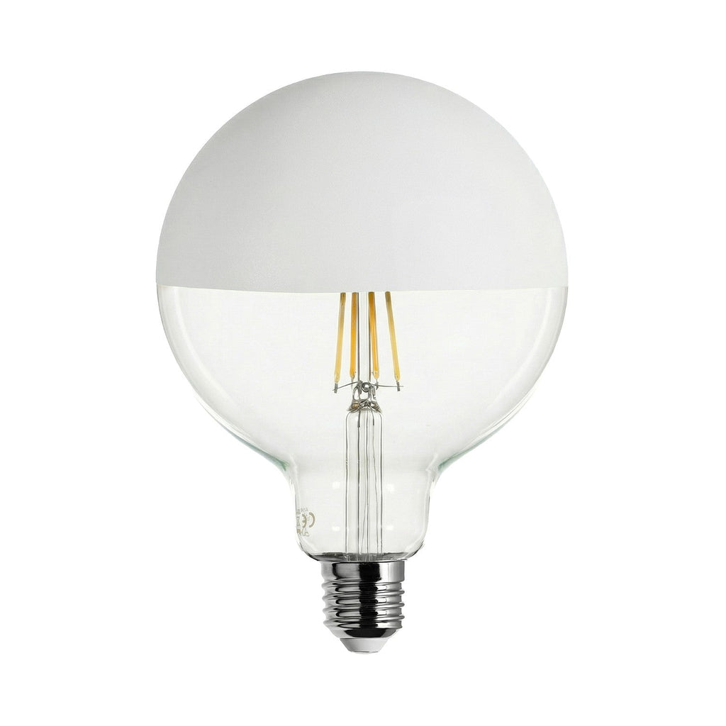 Glühbirne LED Maria G125 4,8W 806Lm E27 2700K dimmbar - Weiß