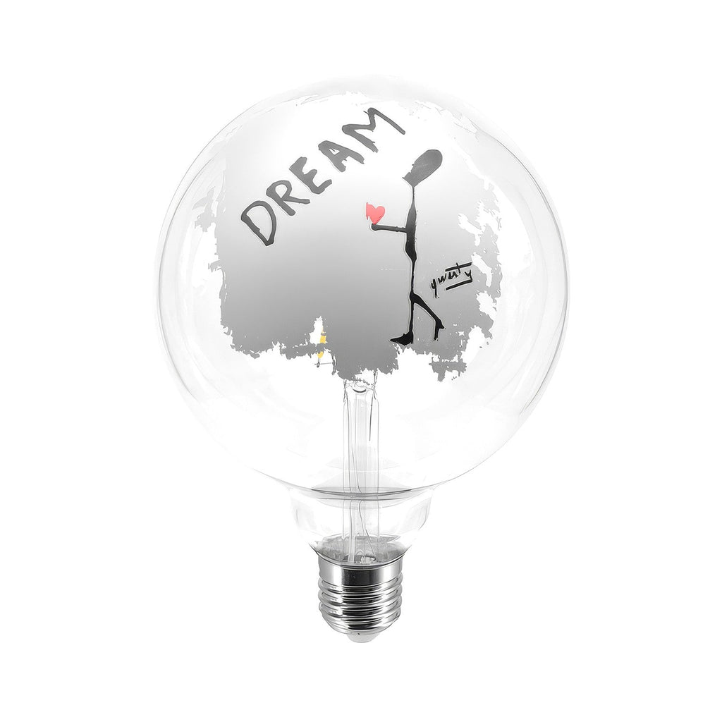 Glühbirne LED Tattoo Dream G125 4,5W 470 lm E27 2700K dimmbar