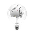 Glühbirne LED Tattoo Dream G125 4,5W 470 lm E27 2700K dimmbar