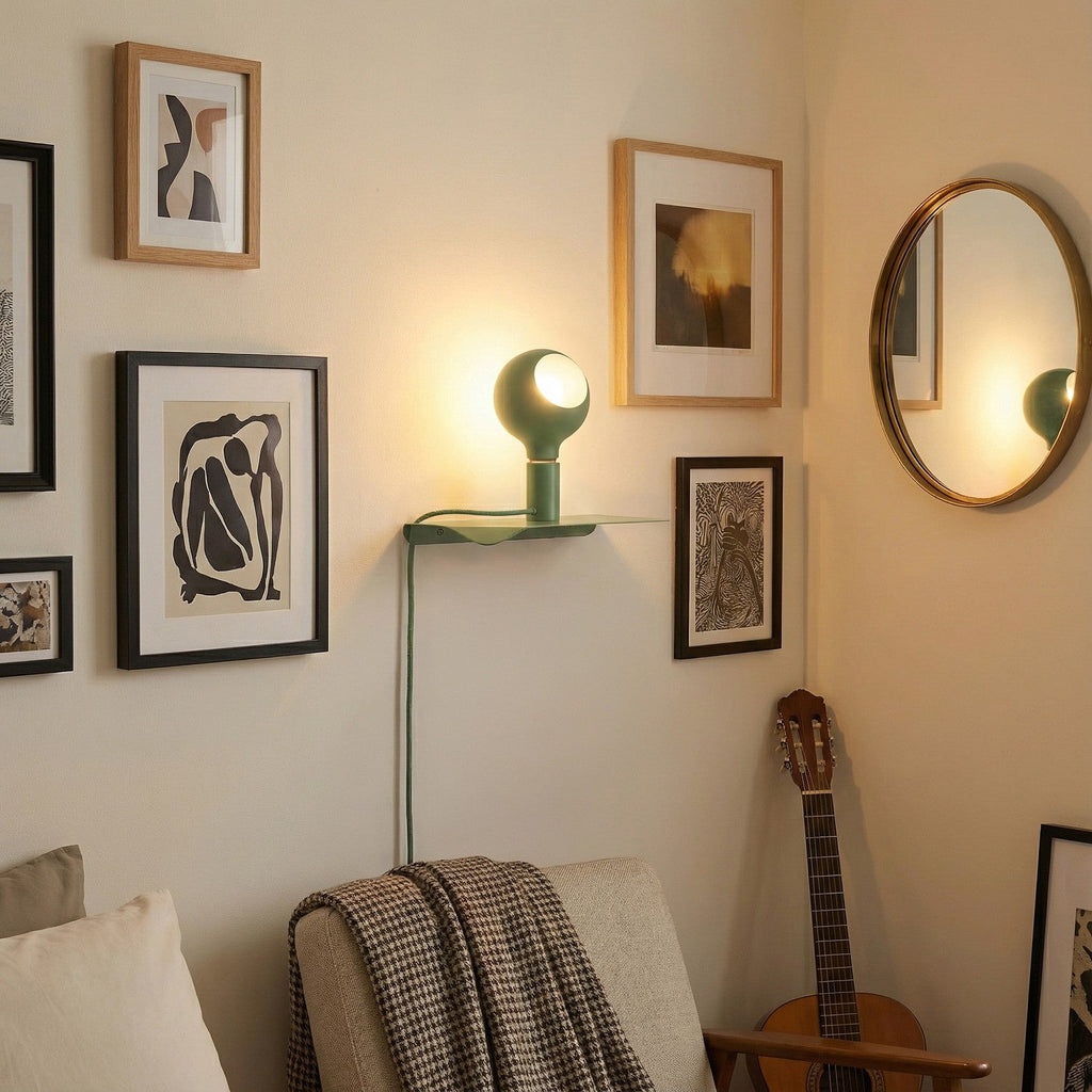 Combo Camo - Lampe mit Ablage - Grün – Ansicht 2