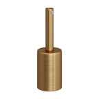 Kit Zylinder-Lampenfassung E27 aus Metall mit 7 cm Zugentlastung – Satiniertes Bronze – Ansicht 3