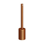 E27-Fassungs-Kit, zylindrisch aus Metall, mit 15 cm Zugentlastung – Satiniertes Kupfer – Ansicht 3