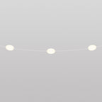 LED-Lichterkette mit 3 Lichtpunkten für den Außenbereich IP67 Sandweiß - Marina3