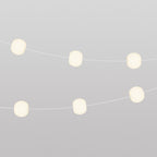 Lichterkette 6 Lichtpunkte für den Außenbereich IP67 Weiß Sand - Marina6 Cherry