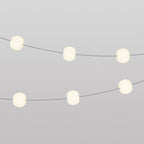 Lichterkette 6 Lichtpunkte für Außenbereich IP67 Grau - Marina6 Cherry