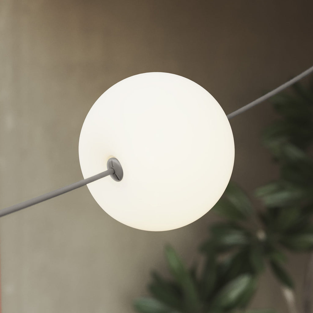 Lichterkette 6 Lichtpunkte für Außenbereich IP67 Grau - Marina6 Cherry – Ansicht 4
