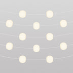 Lichterkette 12 Lichtpunkte für den Außenbereich IP67 Weiß Sand - Marina12 Cherry