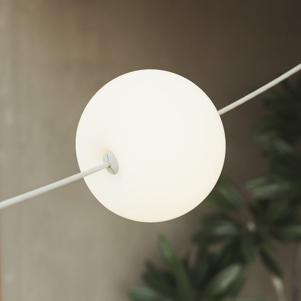 Lichterkette 12 Lichtpunkte für den Außenbereich IP67 Weiß Sand - Marina12 Cherry – Ansicht 4