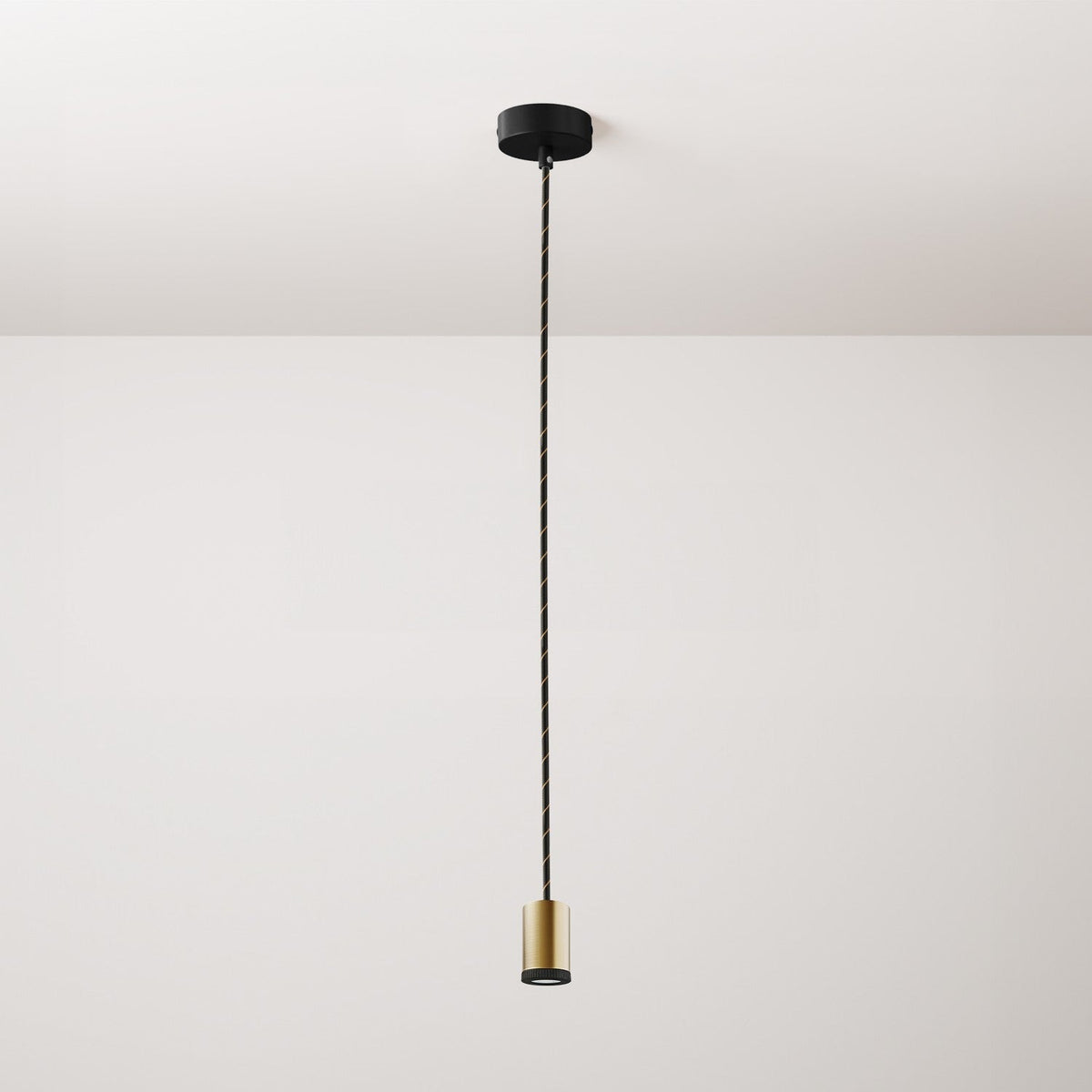 Spot-Pendelleuchte Mini Spotlight GU1d0 - Satin-Bronze