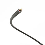 Extra-Low-Voltage-Textilkabel mit Stoffummantelung in Seidenoptik Schwarz RM04 – Ansicht 3