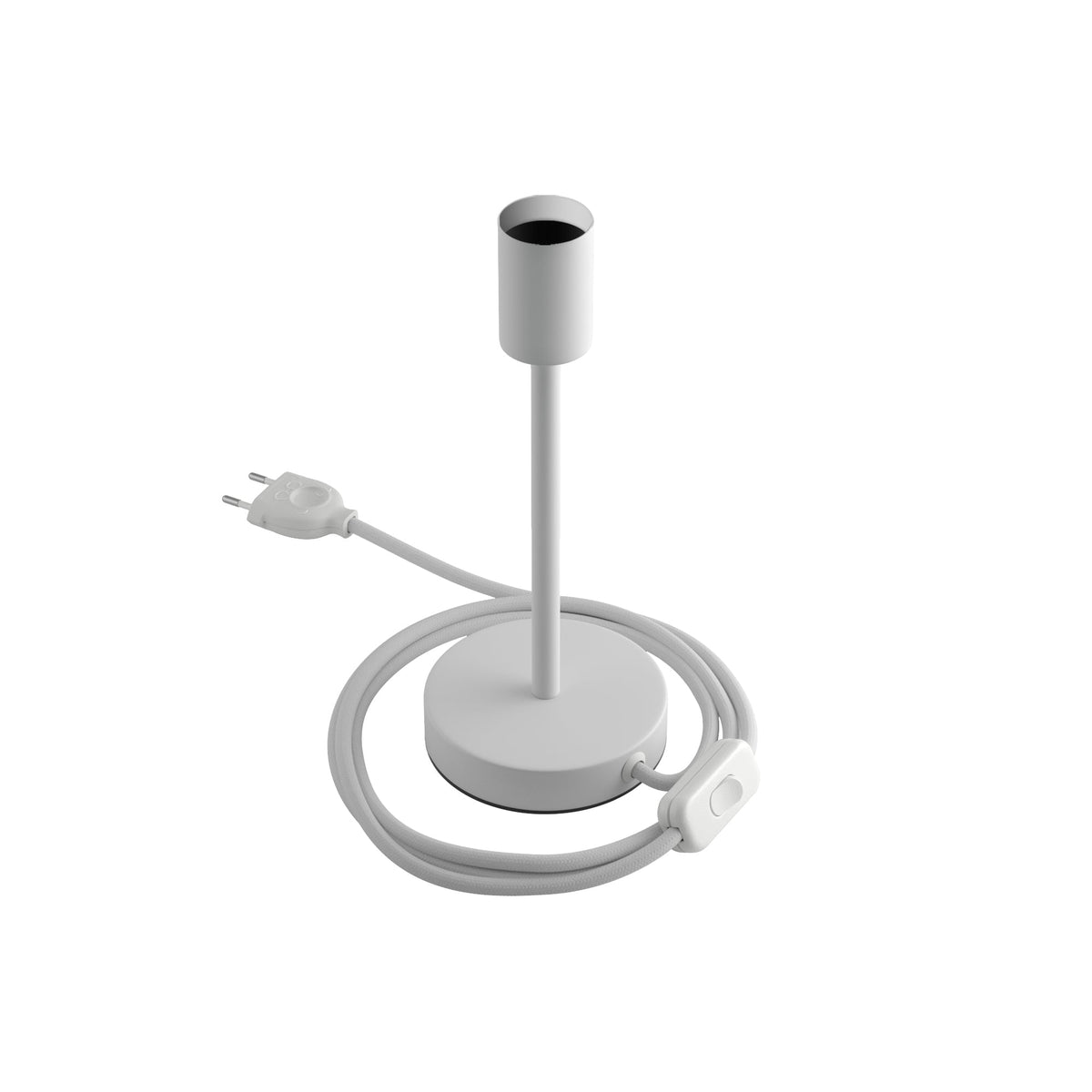 Alzaluce – Tischlampe aus Metall – Mattweiß – Ansicht 7