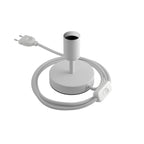 Alzaluce – Tischlampe aus Metall – Mattweiß