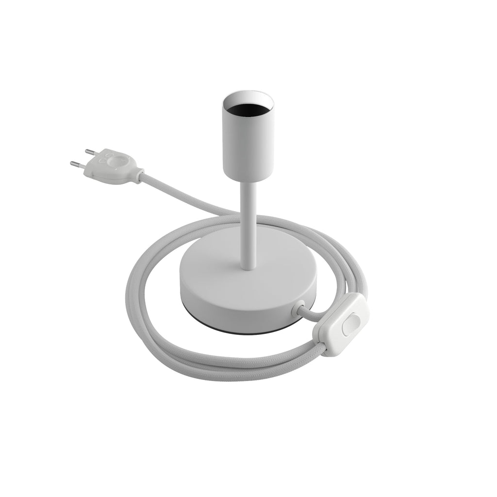 Alzaluce – Tischlampe aus Metall – Mattweiß – Ansicht 5