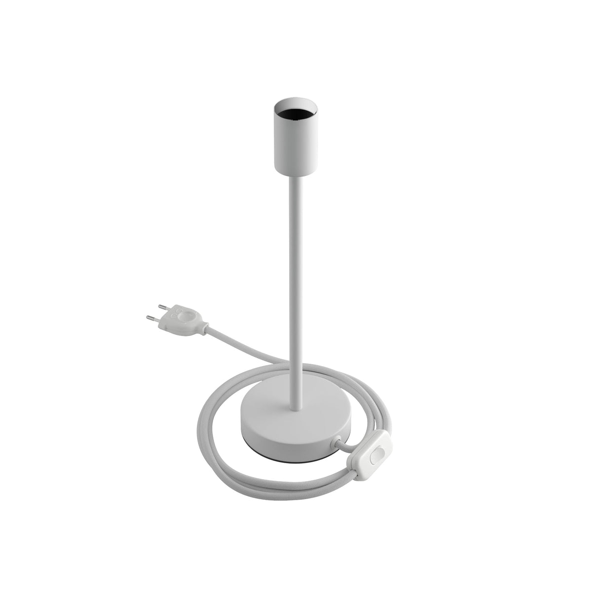 Alzaluce – Tischlampe aus Metall – Mattweiß – Ansicht 9
