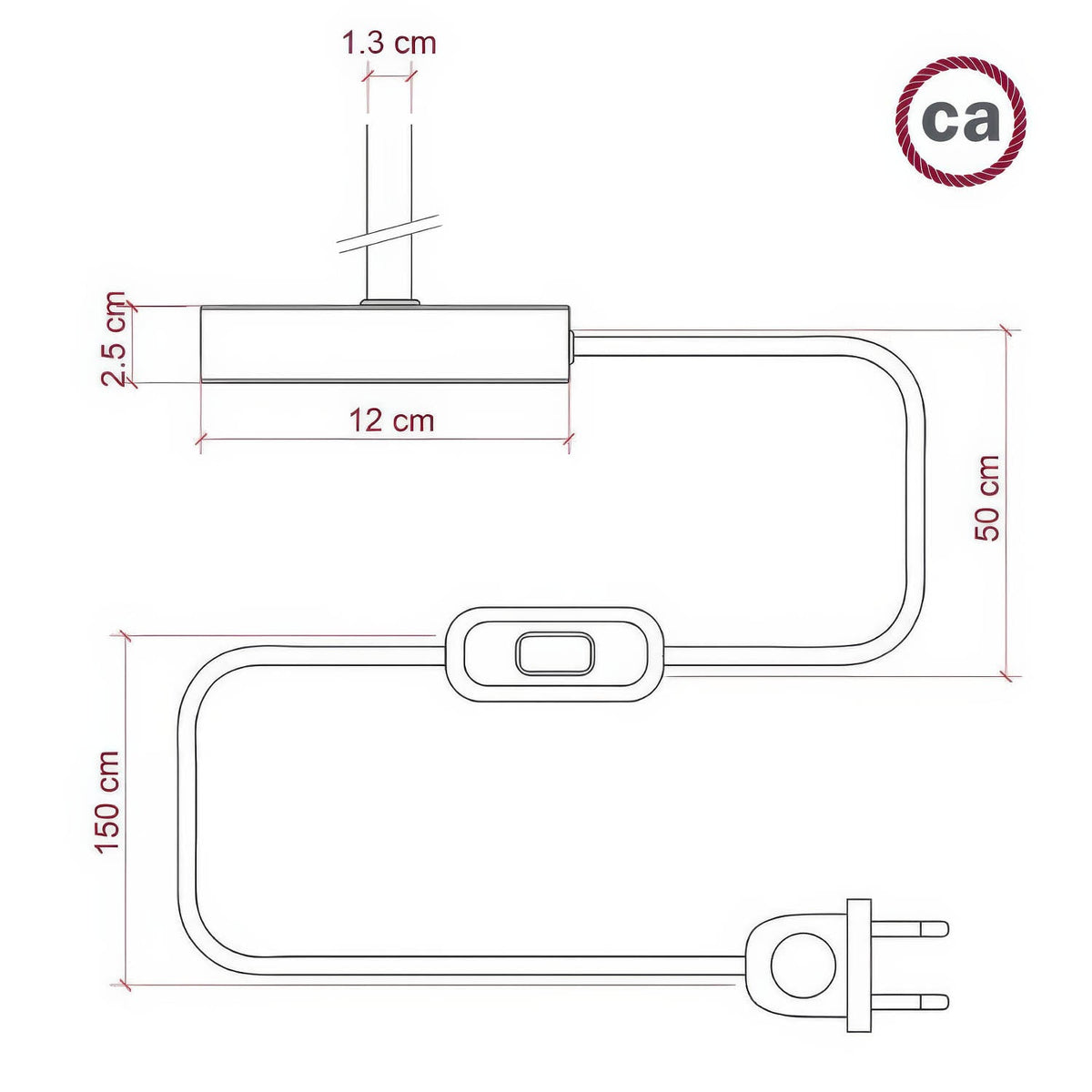 Alzaluce – Tischlampe aus Metall – Mattweiß – Ansicht 4