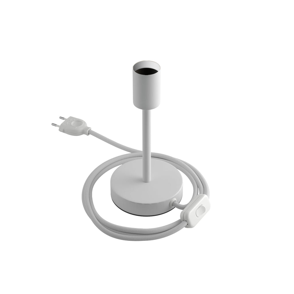 Alzaluce – Tischlampe aus Metall – Mattweiß – Ansicht 6