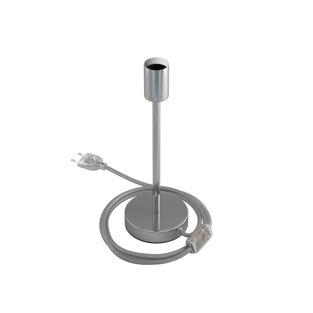 Alzaluce – Tischleuchte aus Metall – Chrom – Ansicht 8
