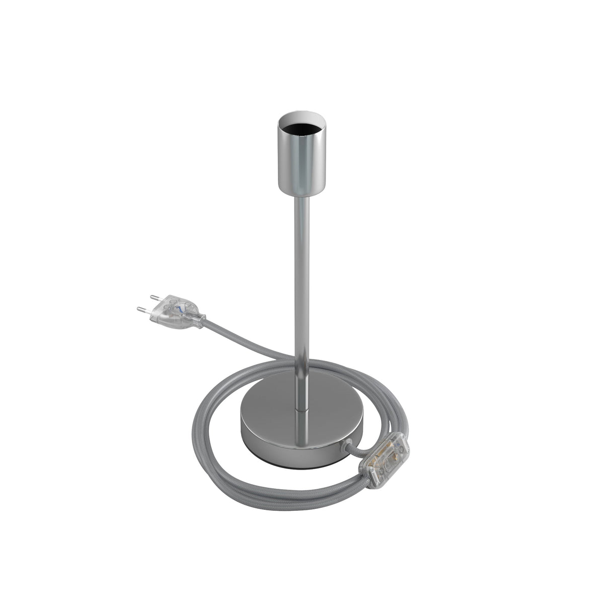 Alzaluce – Tischleuchte aus Metall – Chrom – Ansicht 8