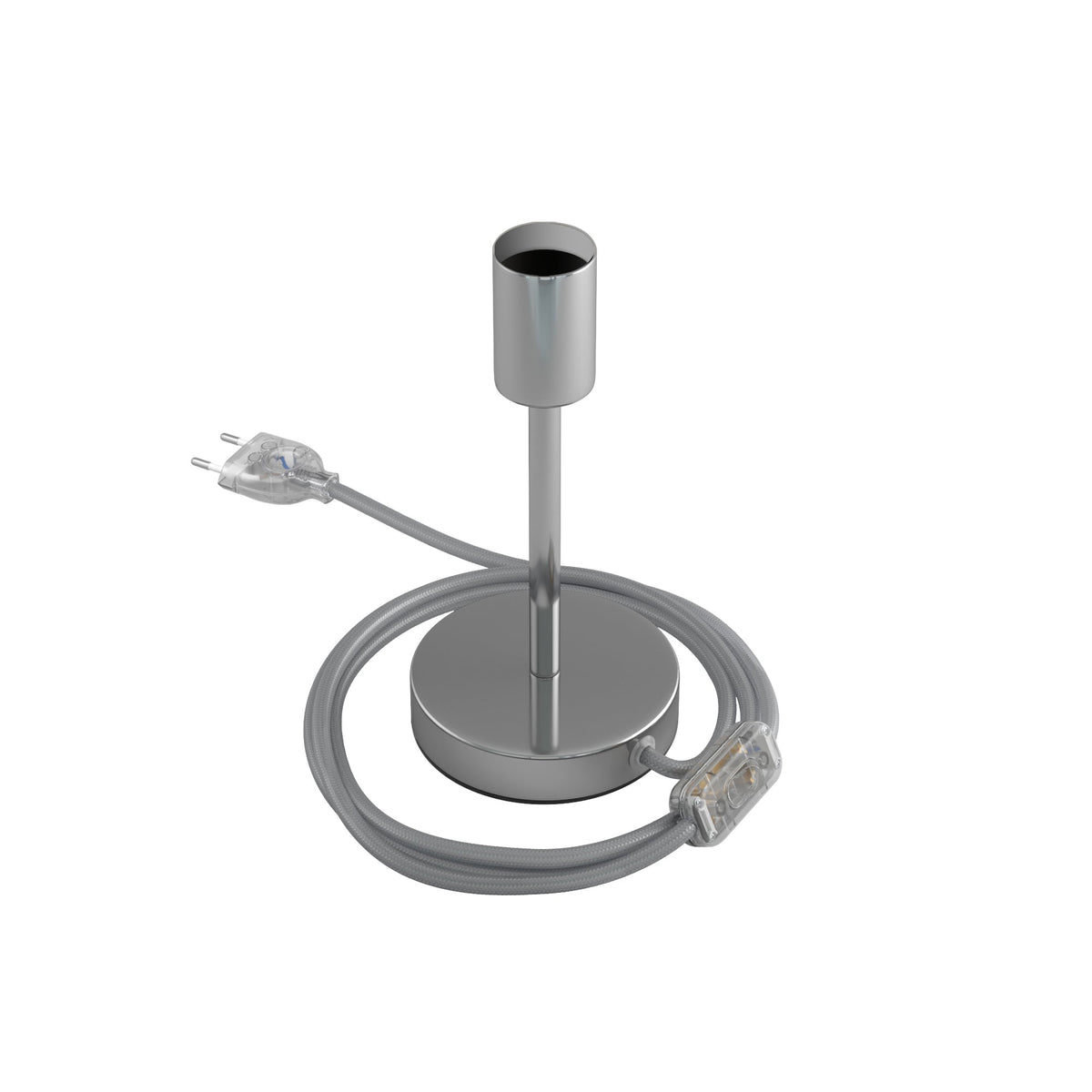 Alzaluce – Tischleuchte aus Metall – Chrom – Ansicht 6
