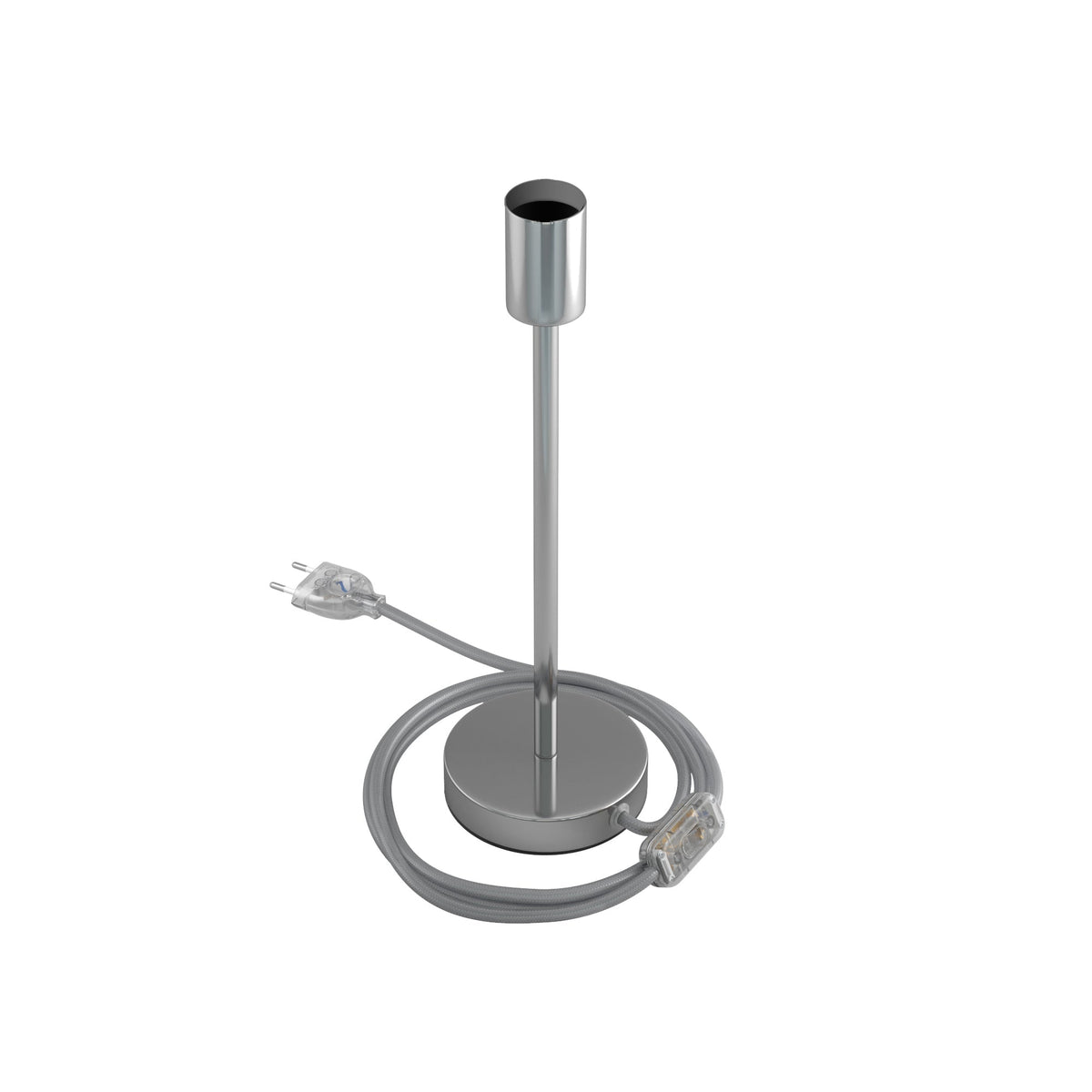 Alzaluce – Tischleuchte aus Metall – Chrom – Ansicht 9