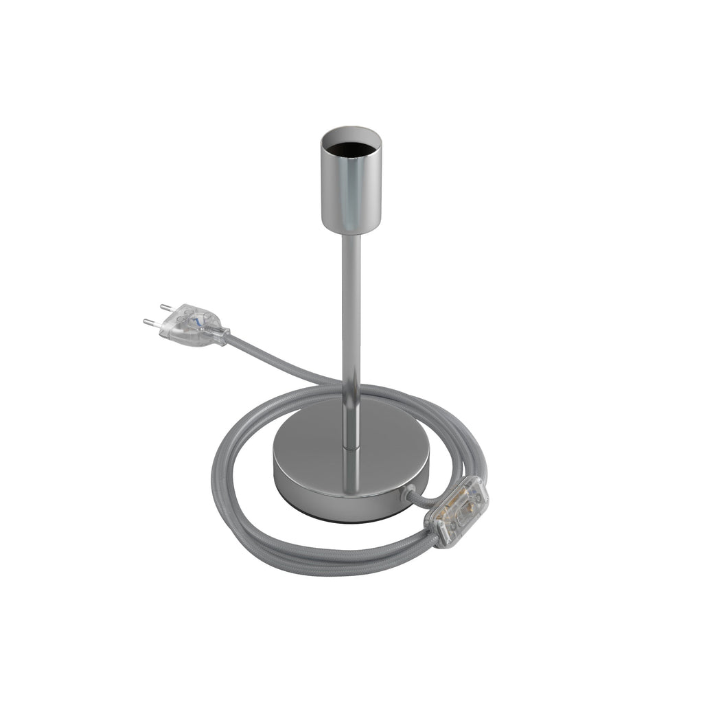 Alzaluce – Tischleuchte aus Metall – Chrom – Ansicht 7