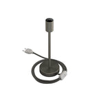 Tischlampe Alzaluce aus Metall – Mattes Titan – Ansicht 10
