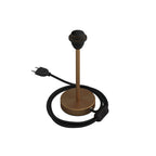Lampenerhöhung für Lampenschirm – Tischlampe aus Metall – Matt-Bronze – Ansicht 7