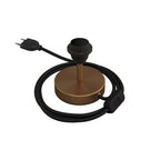 Lampenerhöhung für Lampenschirm – Tischlampe aus Metall – Matt-Bronze