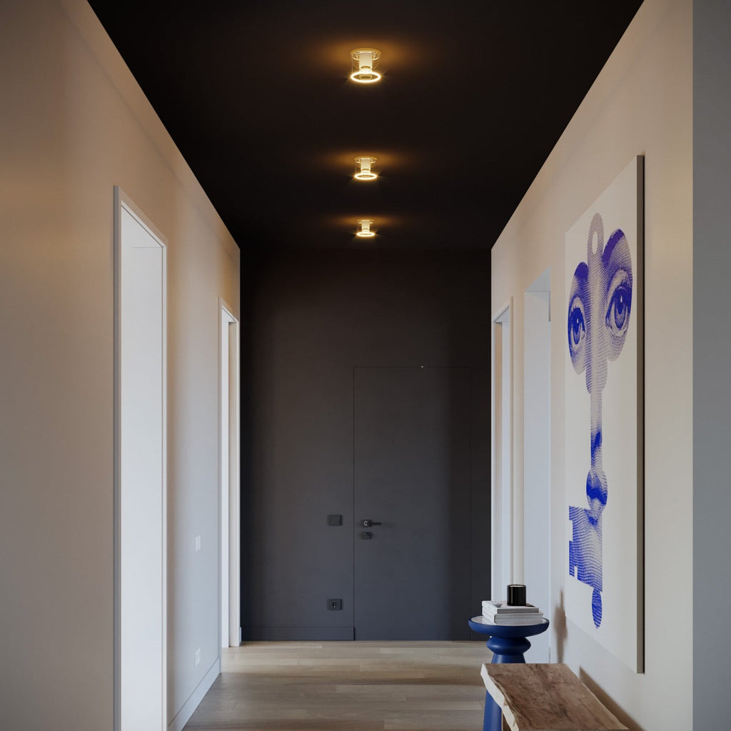 Wandleuchte mit Ghost Mini-Glühlampe transparent – Weiß – Ansicht 4