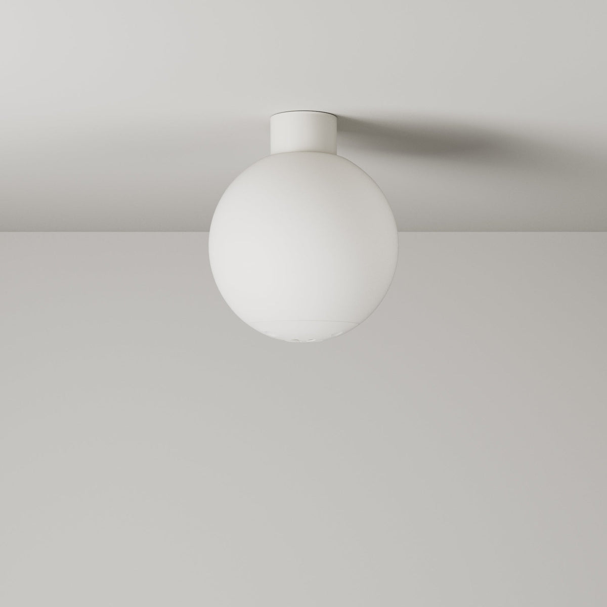 Außenwandleuchte IP44 Weiß und kugelförmiger, bruchsicherer Unbreak-a-Ball-Lampenschirm - IO – Ansicht 6