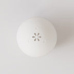 Außenwandleuchte Modulair IP65 mit L-Ausleger und kugelförmigem, bruchsicherem Unbreak-a-Ball-Lampenschirm - Weiß – Ansicht 6
