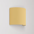 Ventola-Wandleuchte mit Stoffschirm Arenal Gold – Made in Italy
