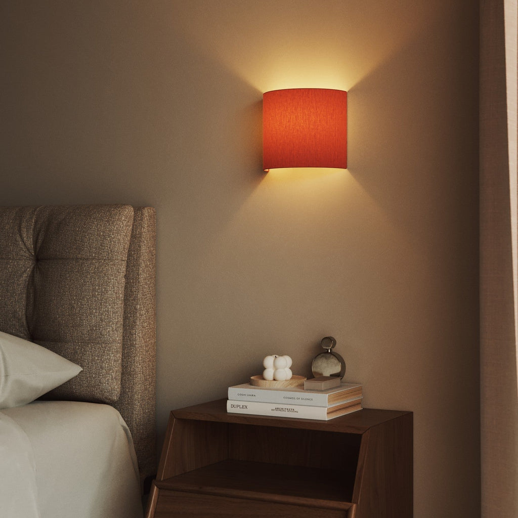 Wandlampe Ventola mit Stoffschirm Cinette Hummer – Made in Italy – Ansicht 2