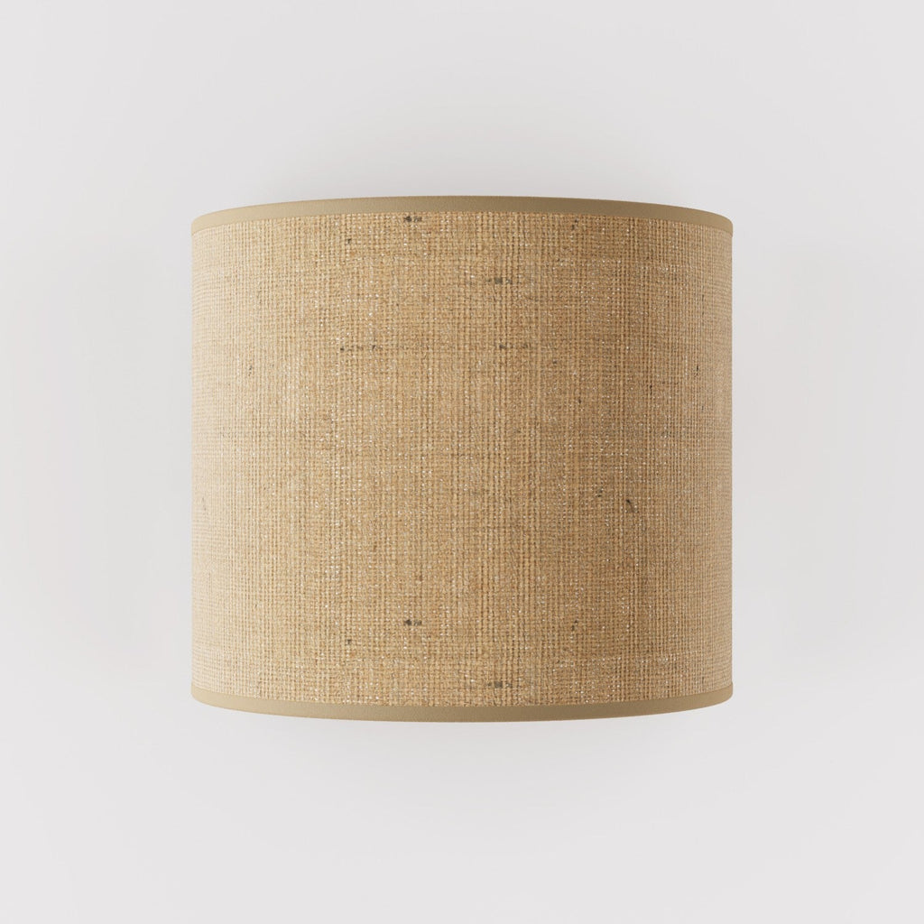Ventola Wandleuchte mit Stofflampenschirm – Made in Italy – Naturjute – Ansicht 3