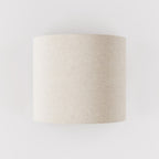 Wandleuchte Ventola mit Lampenschirm aus Stoff – Made in Italy – Wolle Sand – Ansicht 3