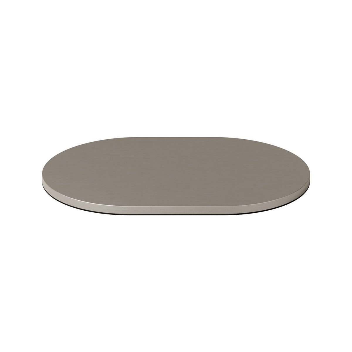 Ovaler Metallfuß für MAG-Y Tischlampe – Satin-Titan