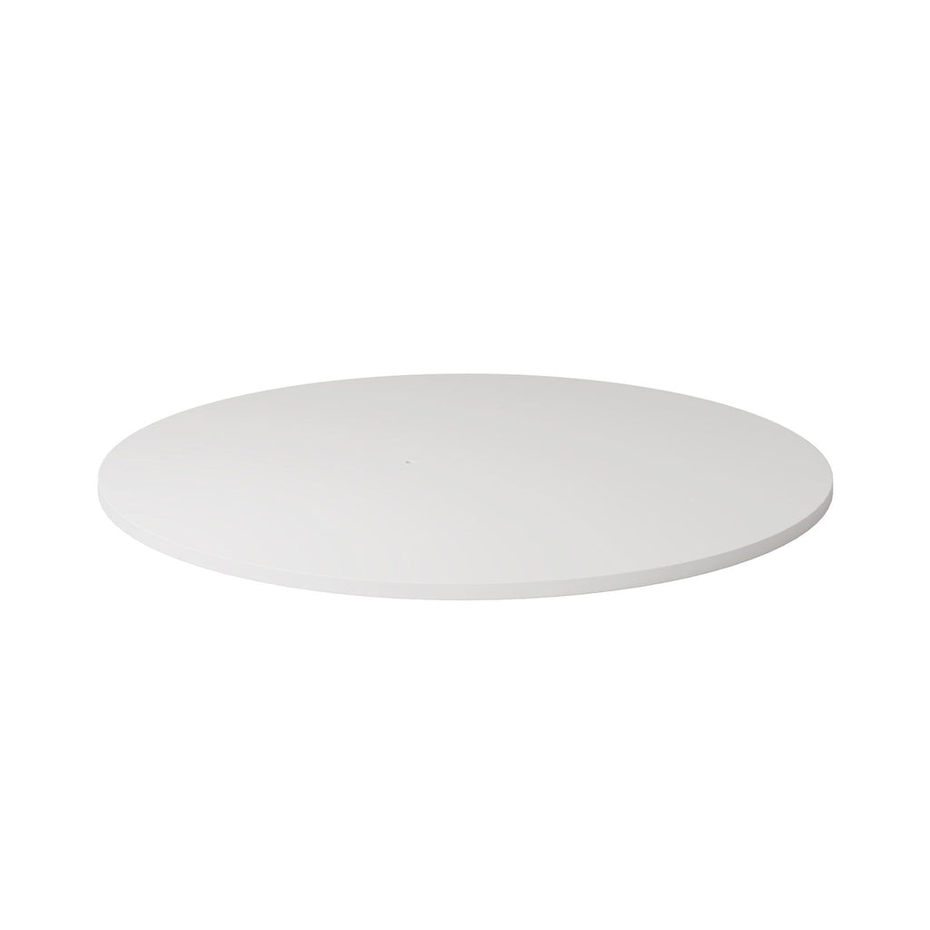 Runde Metallbasis für MAG-Y Stehlampe – Mattweiß