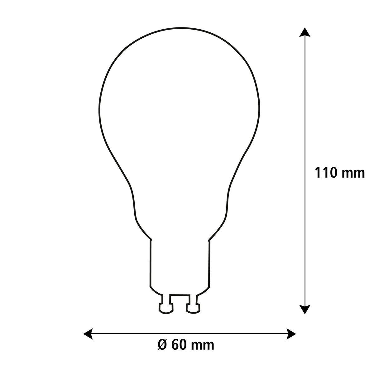 SEGULA LED Glühlampe GU10 klar – GU10, 6,5 W, 2.700 K, dimmbar – Bild 3