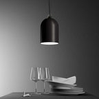 Campana Mini, XS-Keramikschirm für Pendelleuchte – Made in Italy – Tafel – Ansicht 3