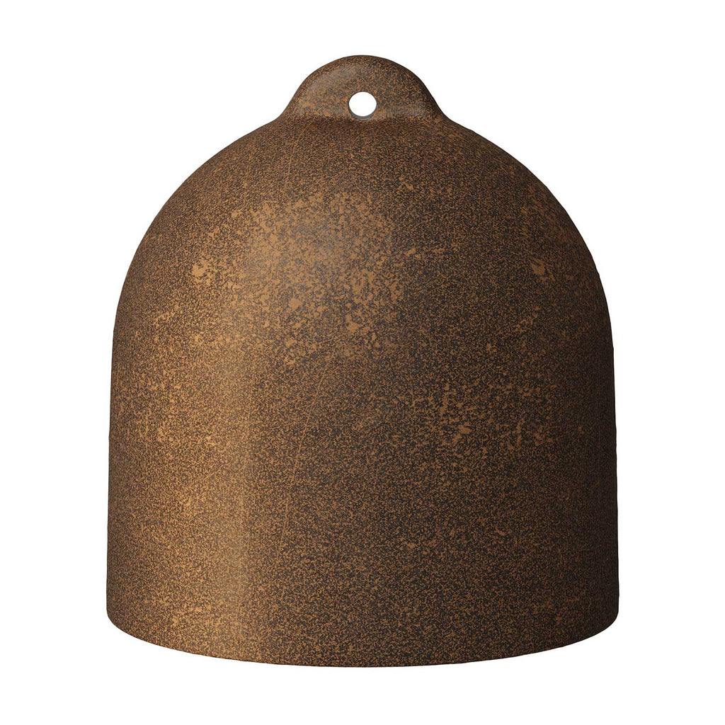 Campana, Lampenschirm M aus Keramik für Pendelleuchte - Made in Italy - Corten-Effekt – Ansicht 4
