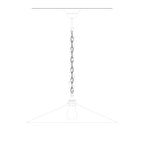 Kathedral‑Kette aus Eisen für Kronleuchter und Pendelleuchten – Länge 50 cm – Ansicht 3