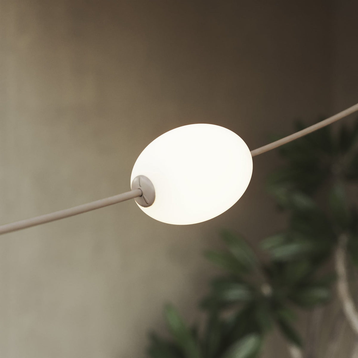Lichterkette 3 Lichtpunkte für den Außenbereich IP67 Desert Brown - Marina3 – Ansicht 4