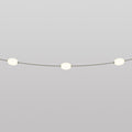 Marina3 – Outdoor-Lichterkette mit 3 Lichtpunkten, IP67 Olivgrün