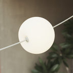 Lichterkette mit 4 Lichtpunkten für den Außenbereich IP67 Weiß Sand - Marina4 Cherry – Ansicht 3