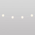 Lichterkette mit 4 Lichtpunkten für den Außenbereich IP67 Weiß Sand - Marina4 Cherry