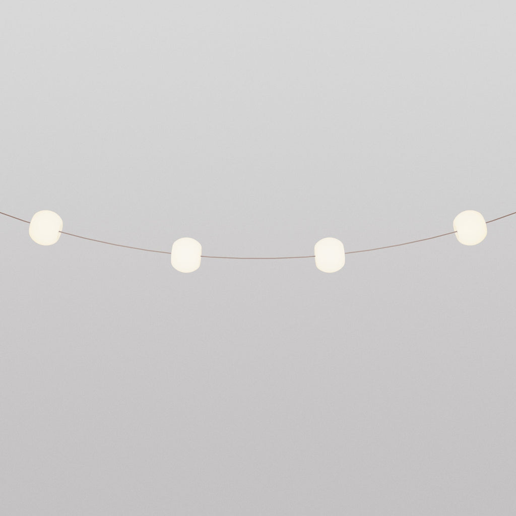 Lichterkette mit 4 Lichtpunkten für den Außenbereich IP67 Desert Brown - Marina4 Cherry