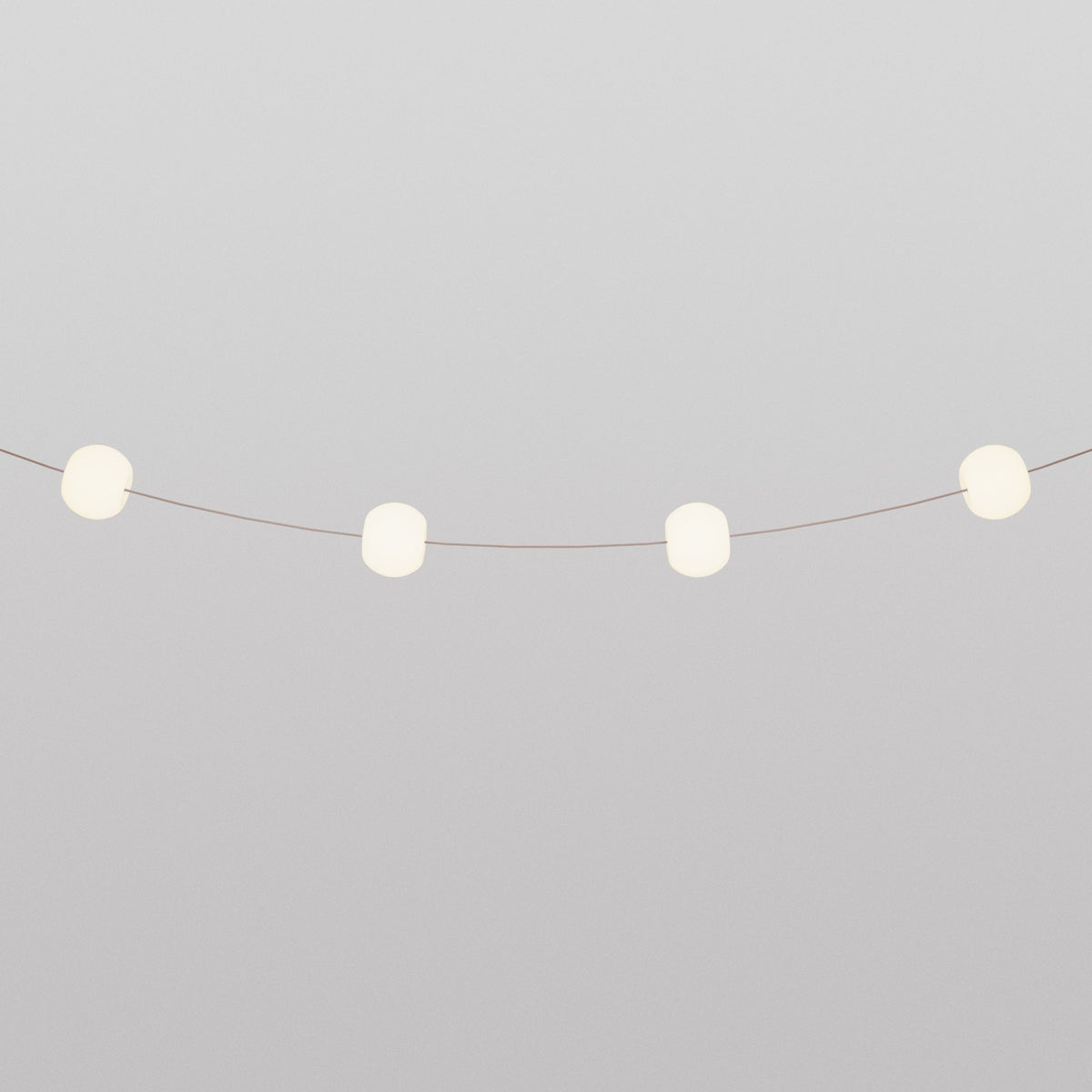 Lichterkette mit 4 Lichtpunkten für den Außenbereich IP67 Desert Brown - Marina4 Cherry