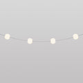 Lichterkette 4 Lichtpunkte für den Außenbereich IP67 Grau - Marina4 Cherry