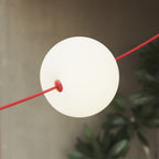 Lichterkette mit 4 Lichtpunkten für den Außenbereich IP67 Rot Seestern - Marina4 Cherry – Ansicht 3